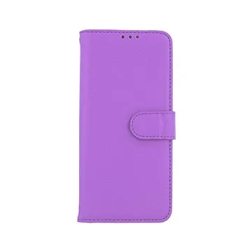 TopQ Pouzdro Xiaomi Redmi Note 11 knížkové fialové s přezkou 73690 (Sun-73690)