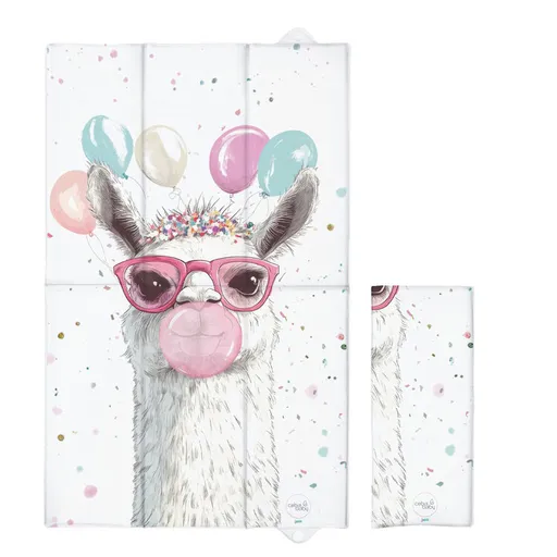 CEBA BABY Podložka přebalovací cestovní (80x50) Basic Crazy Lama