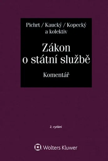 Zákon o státní službě. Komentář - Jan Pichrt