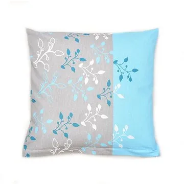 Bellatex Bavlněný - 40 × 40 cm - tyrkysový kvítek (5474)