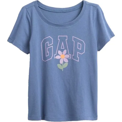 GAP V-LOGO TEE Dětské tričko, modrá, velikost 2Y