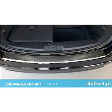 Alu-Frost Profilovaný nerez kryt prahu zadních dveří VOLKSWAGEN SHARAN II, SEAT ALHAMBRA II (50-3618)