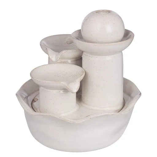 BALANCE Stolní fontána - béžová