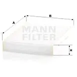 MANN-FILTER CU27009 pro vozy FIAT;NISSAN;OPEL;RENAULT (CU27009)