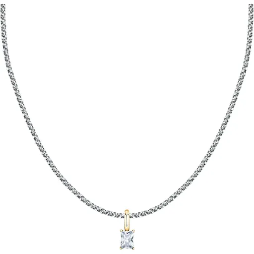 Morellato Elegantní ocelový bicolor náhrdelník Drops SCZ1325