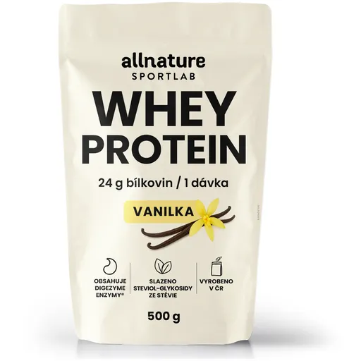 Allnature Sportlab Whey Protein Vanilka 500 g