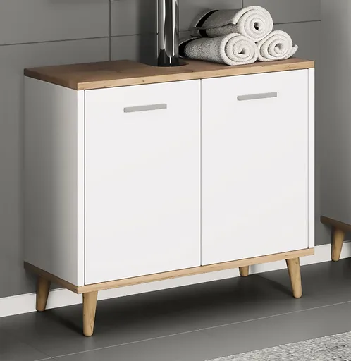 VCM Skříňka pod umyvadlo Landos, dub medový