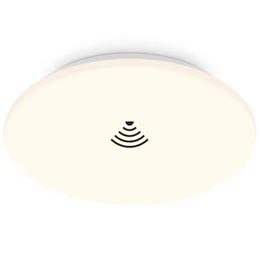 BRILONER LED stropní svítidlo s čidlem, 35 cm, 18W, 1880lm, bílé BRILO 3897116