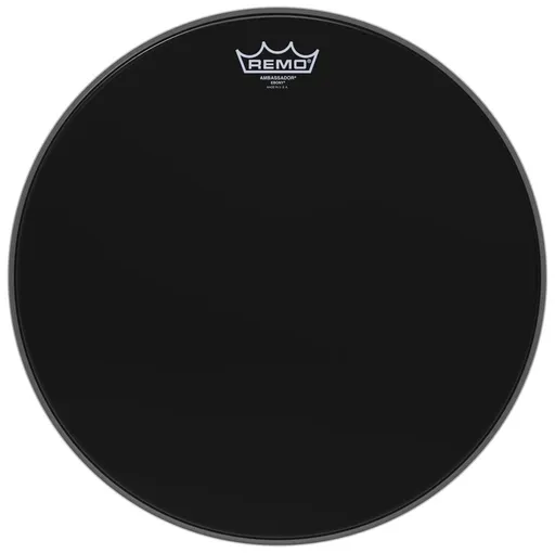 Remo 16" Ambassador Ebony