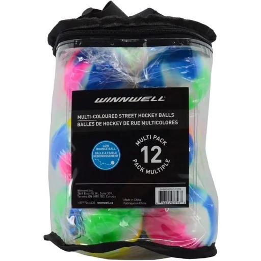 WINNWELL BALÓNEK MULTICOLOUR Hokejbalový míček, mix, velikost