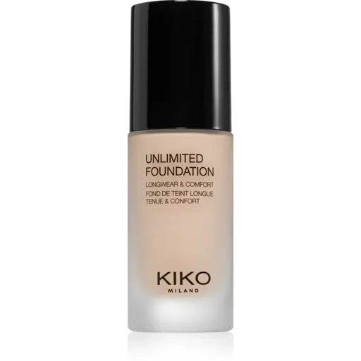 KIKO Milano Unlimited Foundation dlouhotrvající tekutý make-up s matným efektem odstín 01 Rose 30 ml