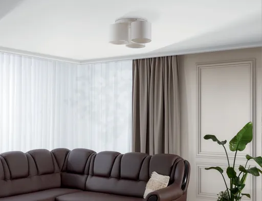 Vespillo 45x45x18cm stropní 3 bílý