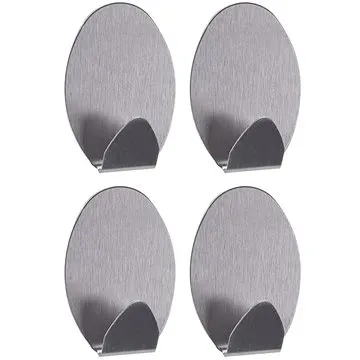 DURAmat Koupelnový háček samolepicí 50 × 35mm, 4ks (5901812356857)