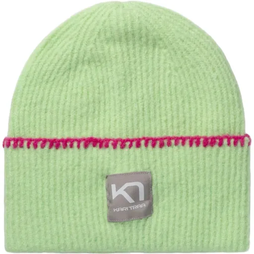 KARI TRAA ROTHE Dámská vlněná čepice, světle zelená, velikost UNI