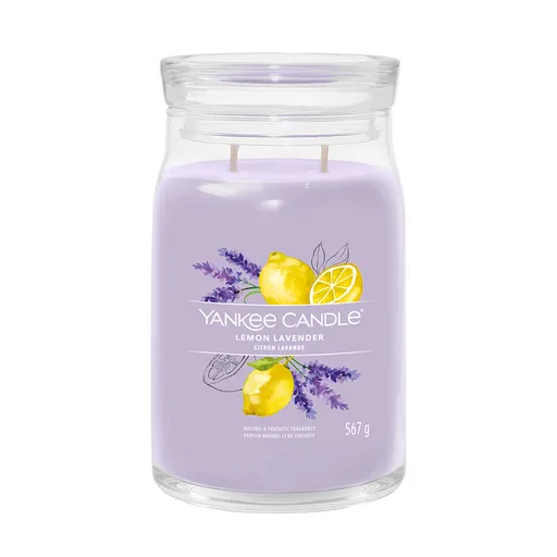 Yankee Candle Vonná svíčka Lemon Lavender 567 g
