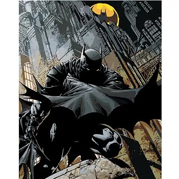 Zuty - Batman číhá, 40×50 cm (HRAwlmal43nad)