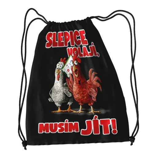 Vak na záda Slepice volají