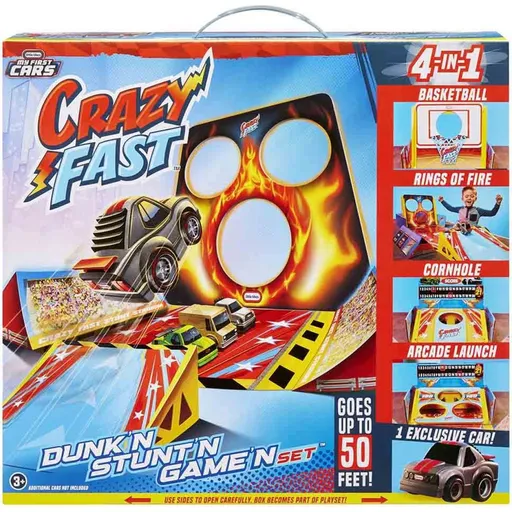 Little Tikes Crazy Fast Hrací set 4 v 1