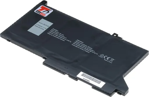Baterie T6 Power pro Dell Latitude 7280, 7290, 7380, 7390, 7480, 7490, 3600mAh, 41Wh, 3cell, Li-pol