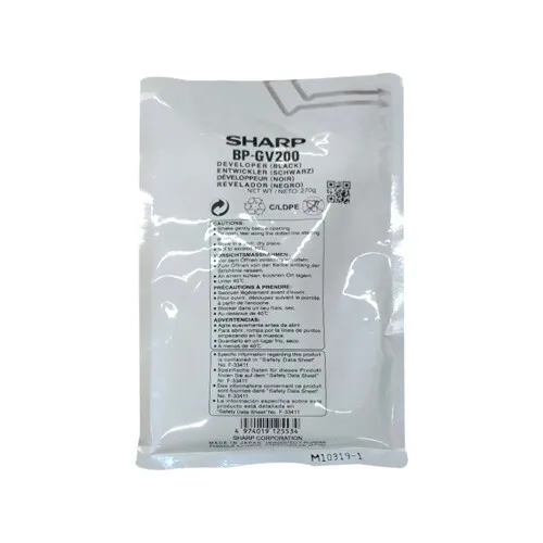 Sharp BP-GV200 černý (black) originální developer