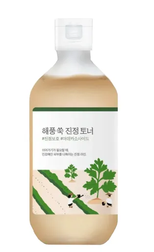 ROUND LAB Zklidňující pleťové tonikum s extraktem z pelyňku Mugwort (Toner) 300 ml