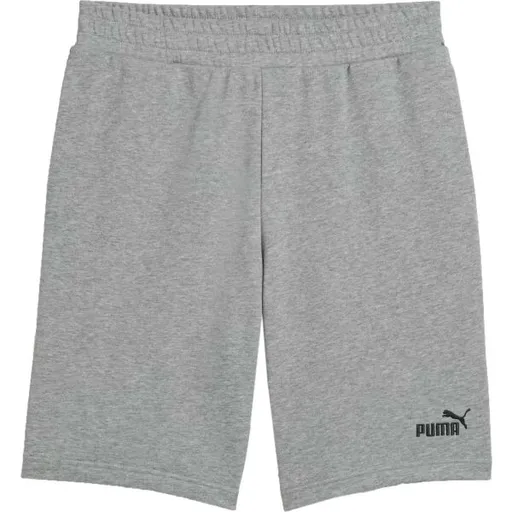 Puma ESSENTIALS NO. 1 SHORTS 10 Pánské volnočasové šortky, šedá, velikost