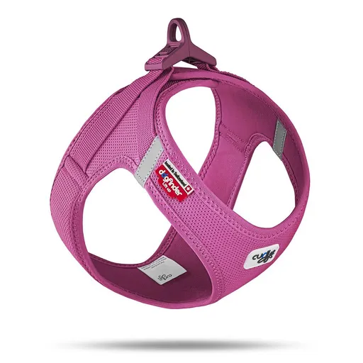 Curli Postroj pro psy se sponou Air-Mesh Fuchsia 2XS, 2-4 kg
