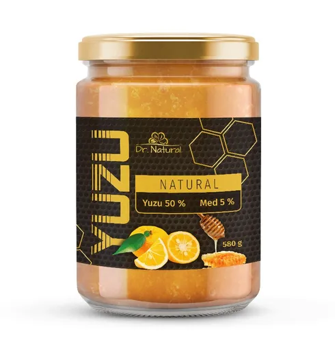 Dr. Natural Yuzu + Med natural 580 g