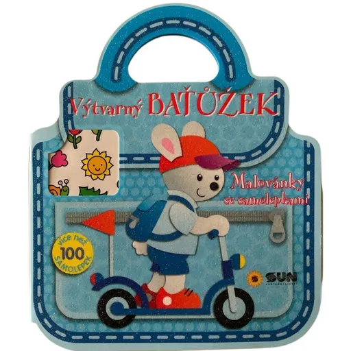SUN Výtvarný batůžek - Malovánky samolepky