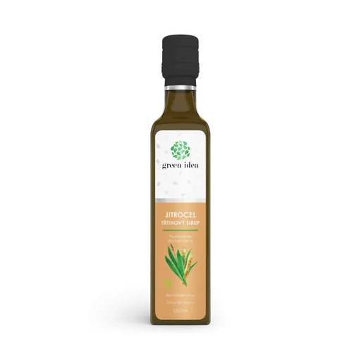 Jitrocelový sirup - třtinový 250 ml - Green idea