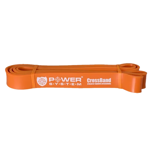 Power System Posilovací guma Cross Band - oranžová