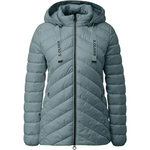 s.Oliver OUTDOOR JACKET Dámská zimní bunda, šedá, velikost