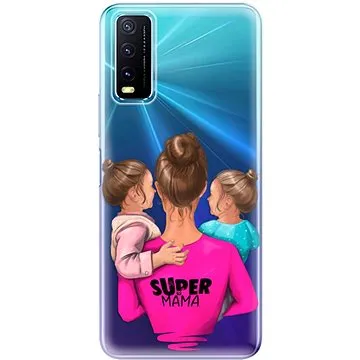 iSaprio Super Mama - Two Girls pro Vivo Y20s (smtwgir-TPU3-vY20s)
