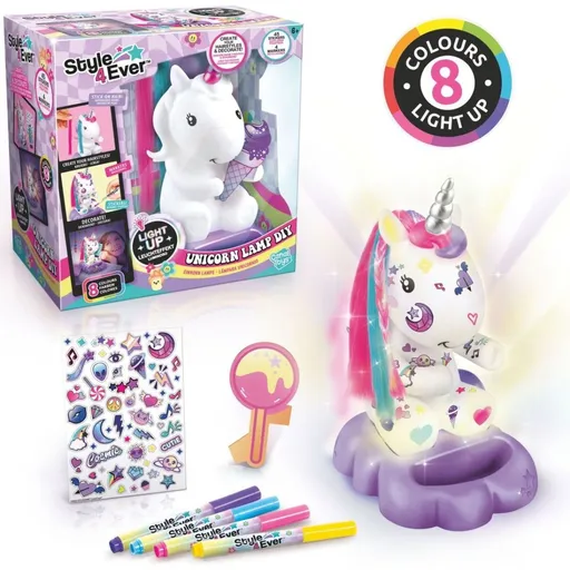 Style4Ever DIY Jednorožec lampička