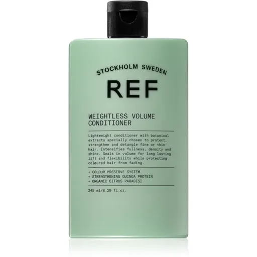 REF Weightless Volume Conditioner kondicionér pro jemné a zplihlé vlasy pro objem od kořínků 245 ml