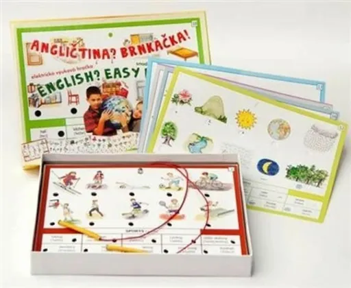 Angličtina! Brnkačka! - společenská hra na baterie