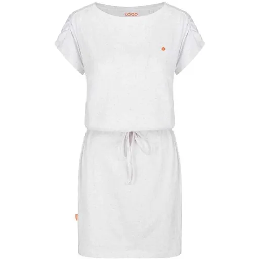 LOAP BURKA Dámské sportovní šaty, bílá, velikost