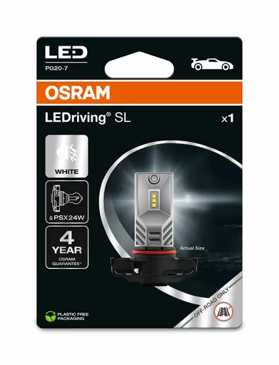 OSRAM LED PSX24W 6W 12V PG20-7 FS2 2604CW-1BL