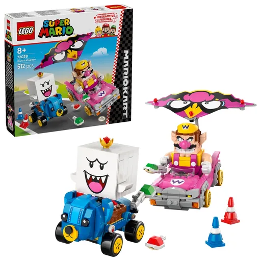 LEGO® Super Mario™ 72038 Mario Kart™ - Wario a King Boo
