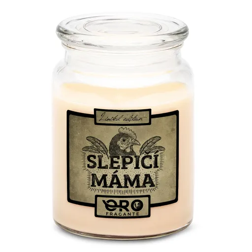 Svíčka Slepičí máma (Vůně svíčky: Vanilka)
