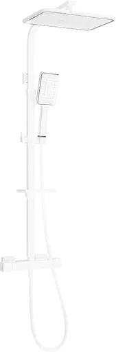 MEXEN/S CQ54-SPRCHOVÁ SADA S TERMOSTATICKOU BATERIÍ, BÍLÁ /CHROM 772505495-21