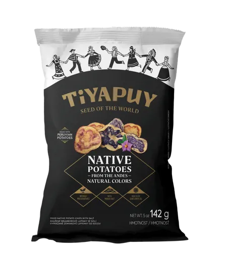 Nutricius TIYAPUY brambůrky Natural se solí 142 g