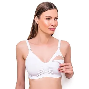 BabyOno kojící podprsenka E80-85, bílá (5901435401361)