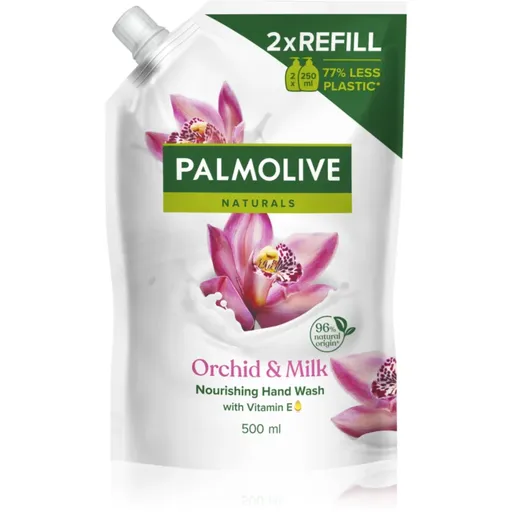 Palmolive Naturals Black Orchid tekuté mýdlo na ruce – náhradní náplň 500 ml