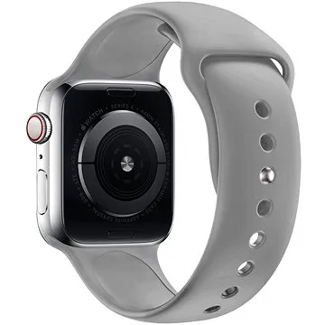 Eternico Essential pro Apple Watch 42mm / 44mm / 45mm / Ultra 49mm steel gray velikost S-M (APW-AWESSGS-42)