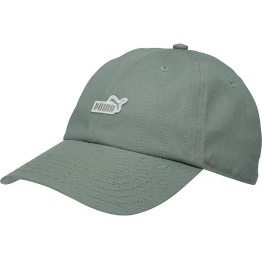 Puma ESSENTIALS NO 1 LOGO PATCH BB CAP Kšiltovka, světle zelená, velikost OSFA