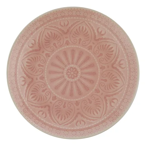 SUMATRA Talíř 25 cm - sv. růžová