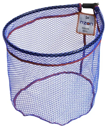 Daiwa podběráková hlava n´zon rubber mesh landing net pogumovaný - 60x50 cm