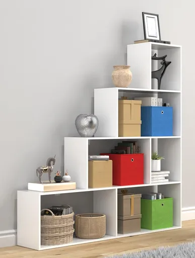 VCM Schodová police Dubila L, bílá