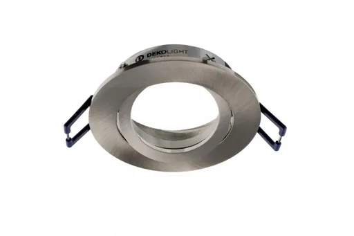 Light Impressions Deko-Light zapuštěné bodové svítidlo - Samsola, kulaté, kartáčovaná, stříbrná 110040